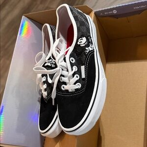 Disney Black and White Sneakers